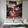 Heavenly Official's Blessing Wall Tapestry Aesthetic Wall Hanging Printed Fabric Blanket Decorative Tapestries for Bedroom Living Room Home Decor