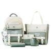 Schoolbags for Children Elementary School Students  Girls Junior High School Students  High School Five Piece Backpack