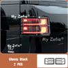 Car Styling Tail Light Frame Rear Fog Lamp Cover Protector Decoration Accessories for BYD Ti7 Leopard Titanium 7 2025 2026