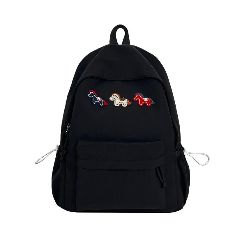 Schoolbag wholesale ins schoolbag girls junior high school students cute backpack 1011 new high school students large capacity lightweight backpack