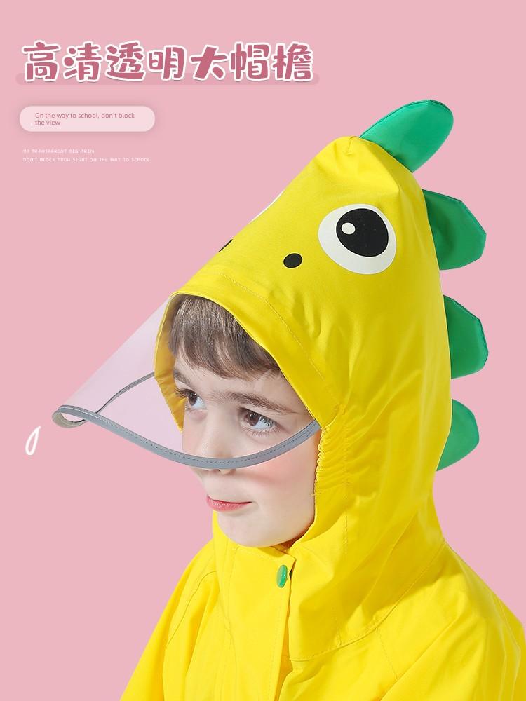 Children's Raincoat for Girls 2024, Cute Waterproof Rain Poncho for Elementary School Students, Kindergarten Boys, and Toddlers, Baby Raincoat