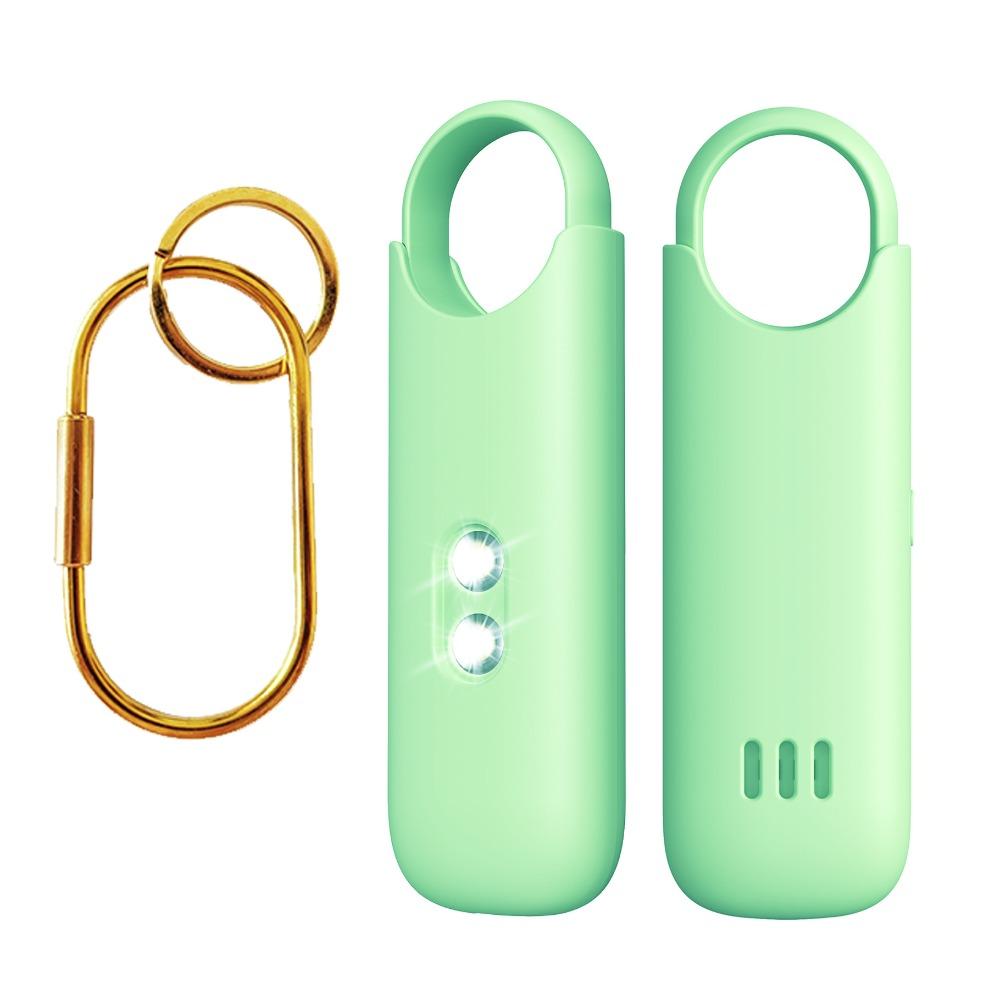 Rechargeable Personal Self Defense Alarm with Dual LED Light Safety Siren  for Women Girls