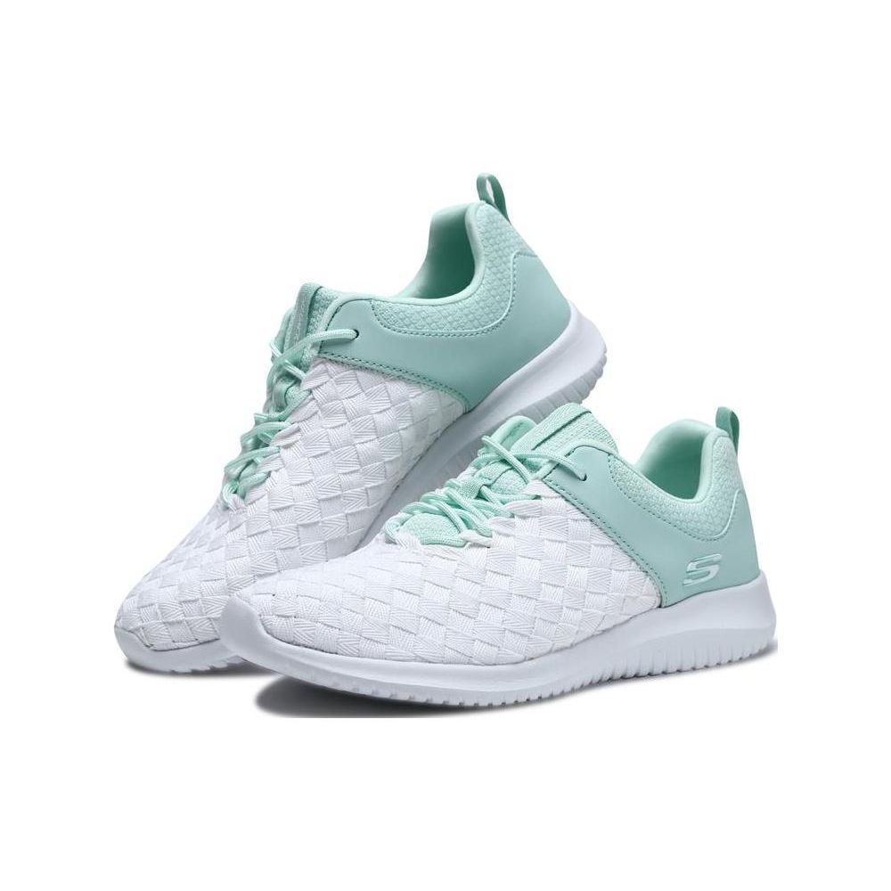 Skechers Sport Low-Top Athletic Shoes Women sneakers Mint-Green 12845-WMT