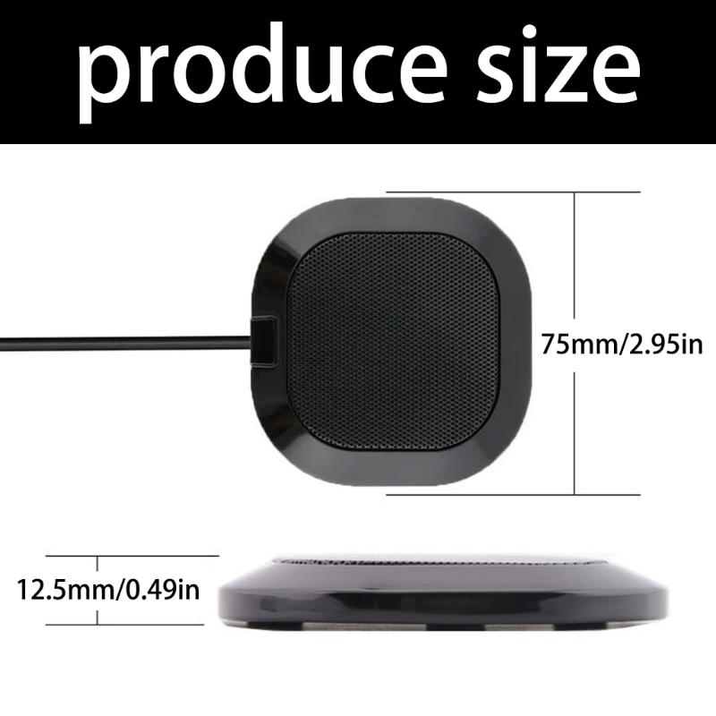 USB Conference Microphone 360 Degree Omnidirectional Pickup Condenser Computer PC Mic Desktop Microphone Enduring