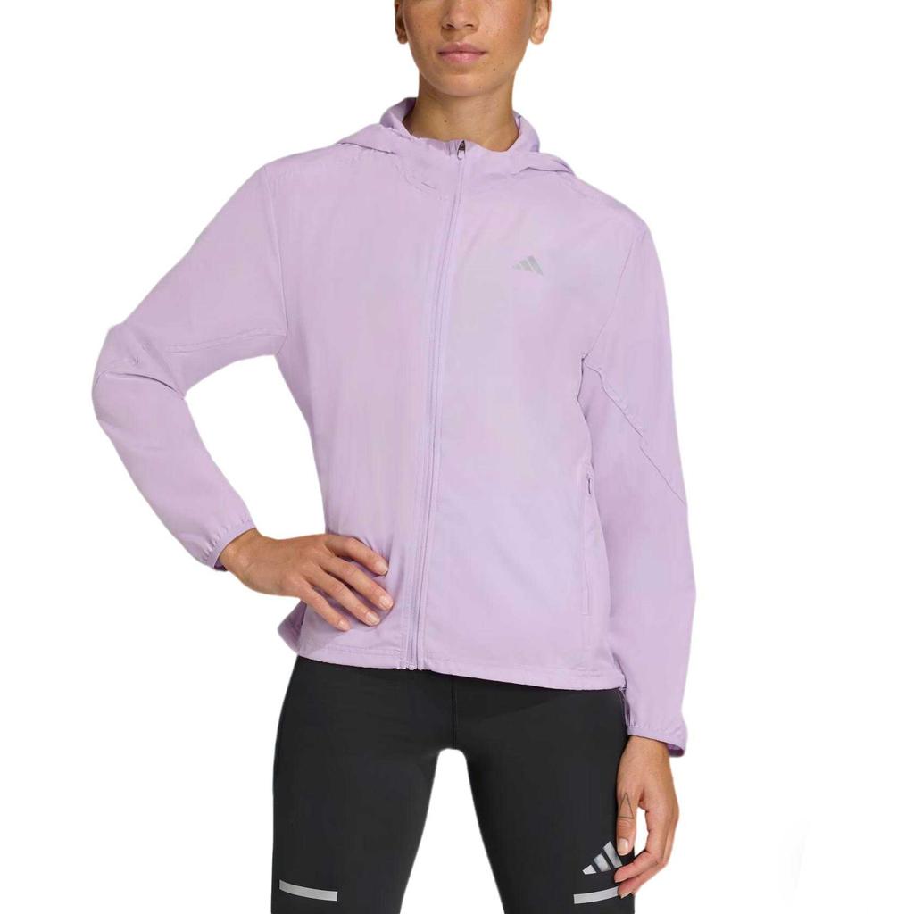 Adidas Running Jackets Women's Powder Plum Purple Hooded Moderate Other JM5746