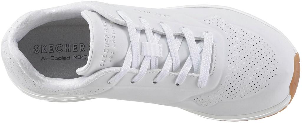Skechers Uno - Stand On Air Женские кроссовки белого цвета wht