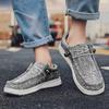 Men's Canvas Shoes Large Size Outdoor Men's Casual Denim Canvas Shoes Vulcanize Shoes Breathable Men Sneakers Loafers