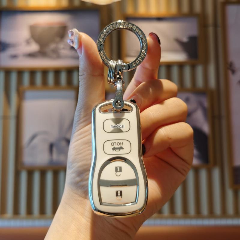 Nissan Classic Sylphy NV200 New Livina D50 Venucia R30 R50X Car Key Case