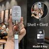 Suitable For Kia Tpu Key Cover Marble Pattern K3 Sportage R K5/K2Seltos Kx3 Car Key Full Package Protection Shell