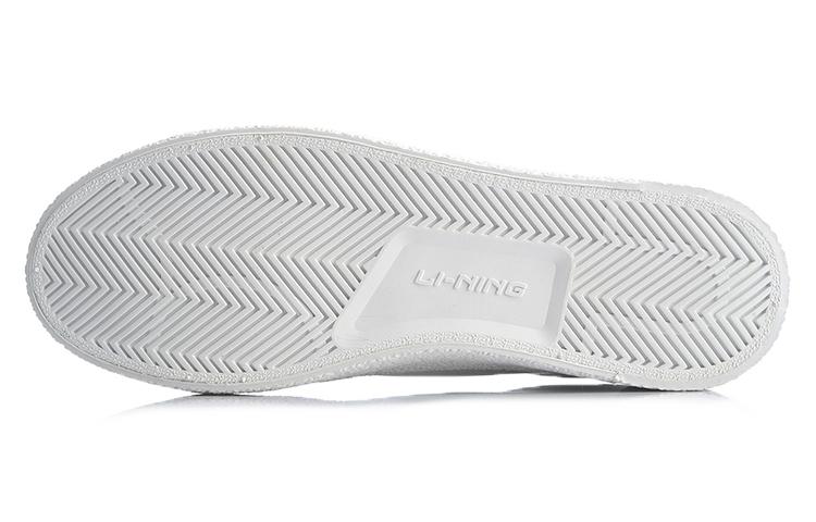 Li Ning Skateboard Shoes Women's Low Top White AGCQ136-2