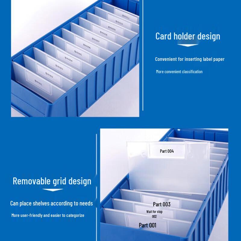 Jinnong Multi-Functional Divided Parts Storage Box
