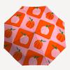 1pc Pumpkin Pattern Automatic Folding Umbrella - Portable Collapsible, 8-Rib Durable Frame, Perfect for Outdoor Use,  yy251218093