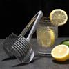 Reusable Handheld Lemon Slicer Fruit Cutter with Ergonomic Handle Vegetable Slicing Tool Multipurpose Citrus Tongs