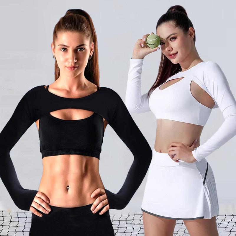 Ultra-Thin Arm Sleeves For Women Soft One Piece Long Sleeved Elastic Sun Uv Protection Hand Cover Cooling Sports Arm Sleeve