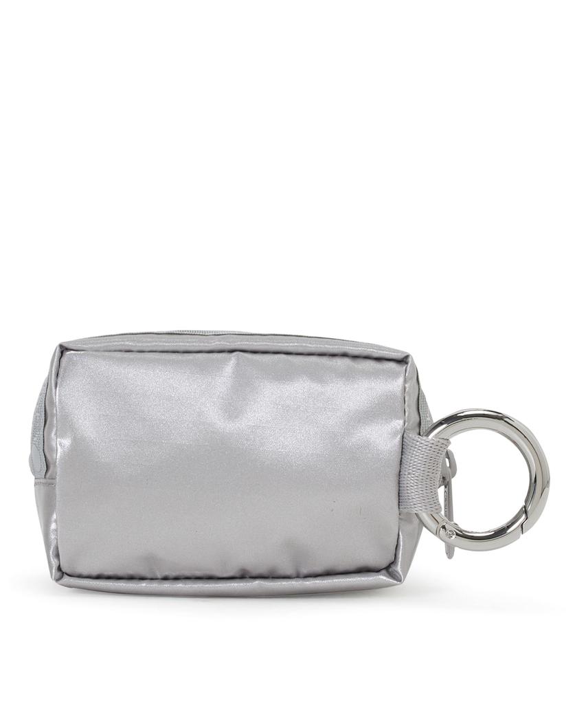 Bag Charm MICRO REC Silver Shine [LeSportsac] [Official] COSM/1888/Frost