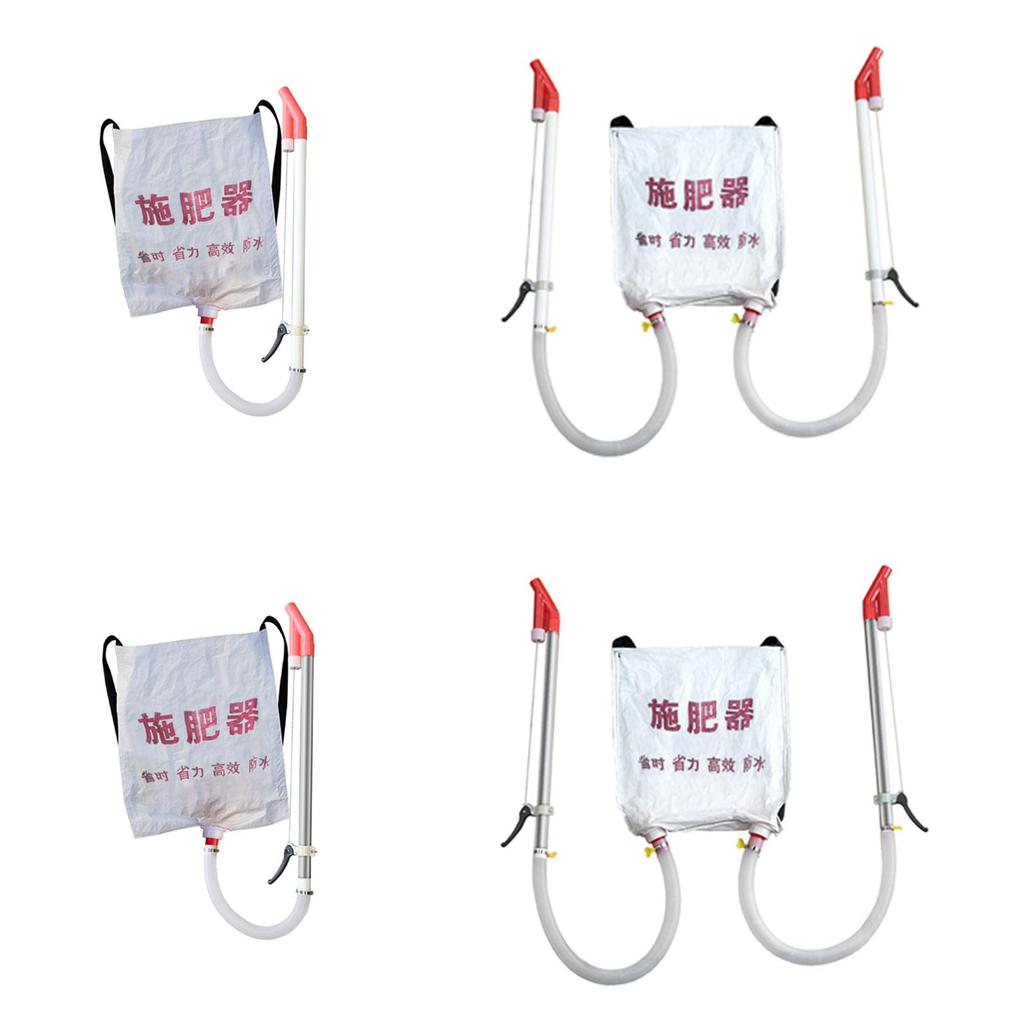 Granular Fertilizer Spreader with Backpack Woven Bag Versatile Lightweight Professional Corn Fertilizing Tool Ergonomic Design