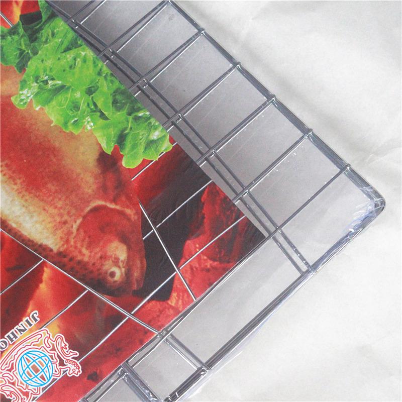 Butterfly Grilled Fish & Meat Clip BBQ Net for Grill