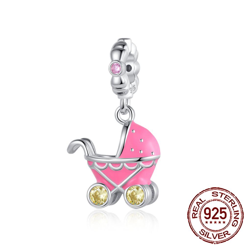 New Charms Copper Sister Daughter Mum Mother Family Love Heart Beads Fit Origina Bracelet Necklace Diy Jewelry