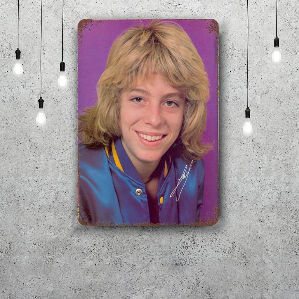 Leif Garrett Decor Vintage Metal Signs Tin Signs Captain Poster Decor for Bar Pub Club Man Cave Wall Decoration