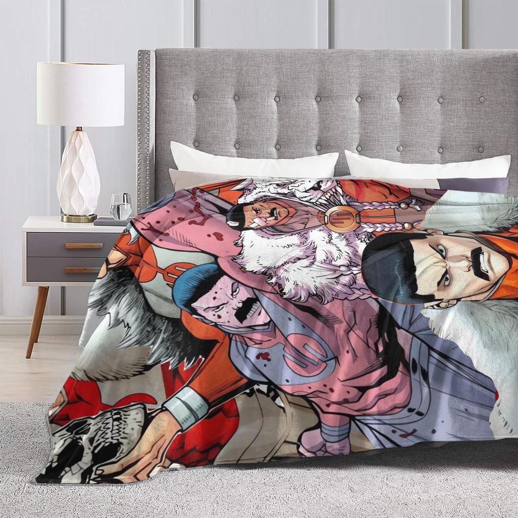 Invincible Thragg Blanket  Soft Warm Fashion Plush Throw Blanket For Outdoor Travel Flannel Bedspread Bed Cover