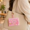 Creative Style Decompression Button Toy 26 Key Keyboard Keychain  Children Use