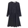 VALENTINO Black lace one piece dress L blackUsed