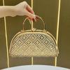 Fashionable Handbag, Elegant and Exquisite Diamond-encrusted Crossbody Bag, Wedding and Dinner Bag