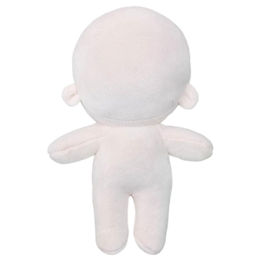 

niannyyhouse 20cm Cotton Doll Plush Toy No Embroidery Standard Body Dress-Up Doll