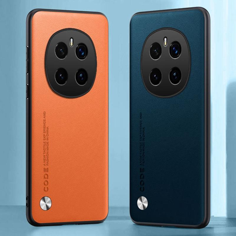 Luxury PU Leather Case For Honor Magic 7 Pro 5G 7Pro Back Cover Matte Silicone Full Protection Phone Case For Honor Magic7 Pro