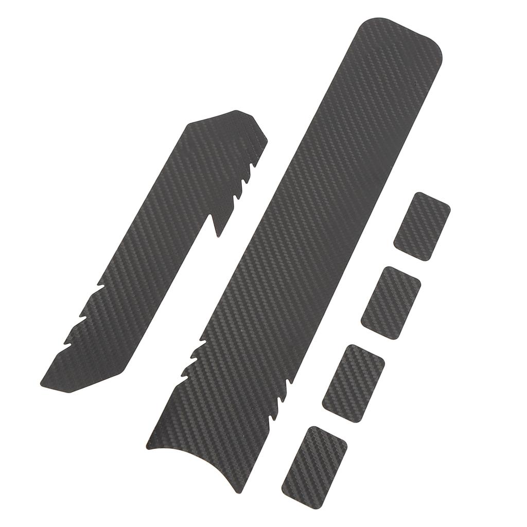 Bike Frame Protection Tape Synthetic Leather Front Fork Upper Lower Tube Scratch Friction Resistant