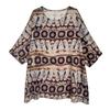 DIMANAF Plus Size New T-Shirt Women Oversize Flower Print Loose Casual Lady Tops Tees Shirts Summer 2026