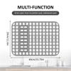 Silicone Sink Protector Heat-Resistant Anti-Slip Sink Liner Mat Portable Reusable Protector Mat for Kitchen Rectangle Sink