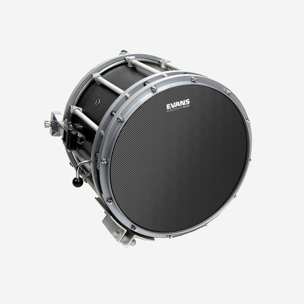 EVANS エヴァンス マーチングスネアヘッド Hybrid Marching Snare 13" SB13MHG グレー 【国内正規品】