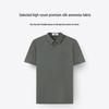 DIKENI Men's Cooling Antibacterial Tech Checkered Polo Shirt