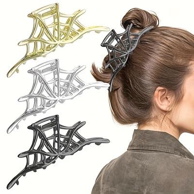 Halloween Ladies' Spider Alloy Hair Clip Styling Tool, Headwear, Hair Accessories, Girls' Gifts