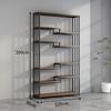 Multi-Layer Barber Shop & Office Display Shelf Rack