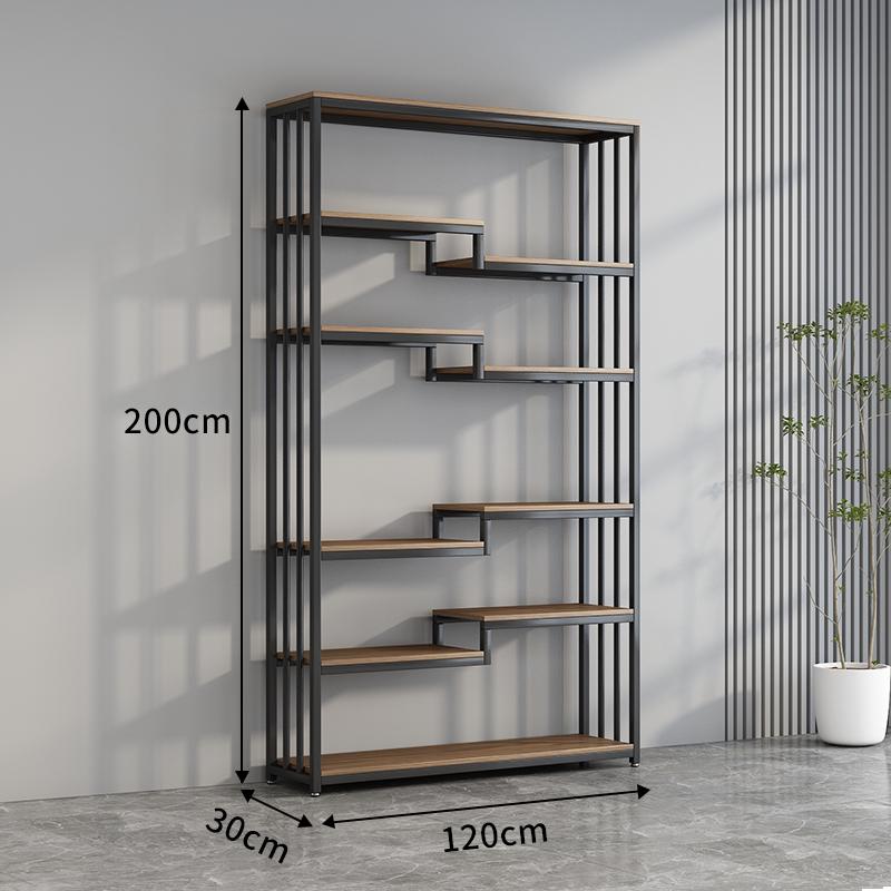 Multi-Layer Barber Shop & Office Display Shelf Rack