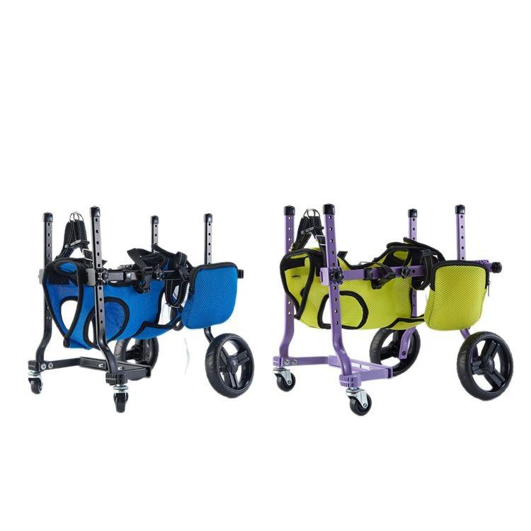 Haustier-Kinderwagen Rehabilitation Rausgehen Bewegungshilfe Hilfe Draußen Hunde Können Laufen Vierrädriges Behindertenauto Hundezubehör