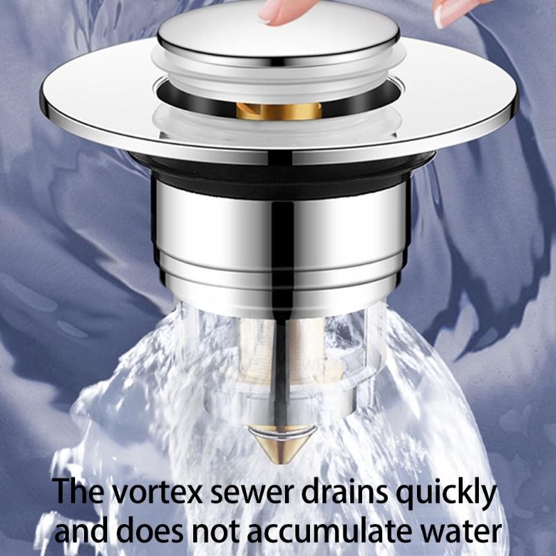 Practical Bathtubs Drain Stoppers And Drain Collector Bounces Designs Without Clog Filter Basket Accessory for Drain
