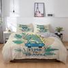 3d Dinosaur Family Bedding Set For Kids Cartoon Printed Bed Cover Single Boys Duvet Cover Set Single Size Bedclothes