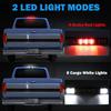 3Rd Third Brake Light For 1992 1993 1994 1995 1996 1997 Ford F150 F250 F350 Bronco High Mount Stop Light Assembly LED Smoked Cargo Lamp Accessories
