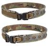 Bison Lightweight Double Layer Tactical Belt with Quick Release Metal Buckle