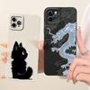 6.5'' Casing For iPhone 11 Pro Max Cover Fashion Cartoon Cute Funny Painted Silicone Phone Case A2218 A2161 A2220