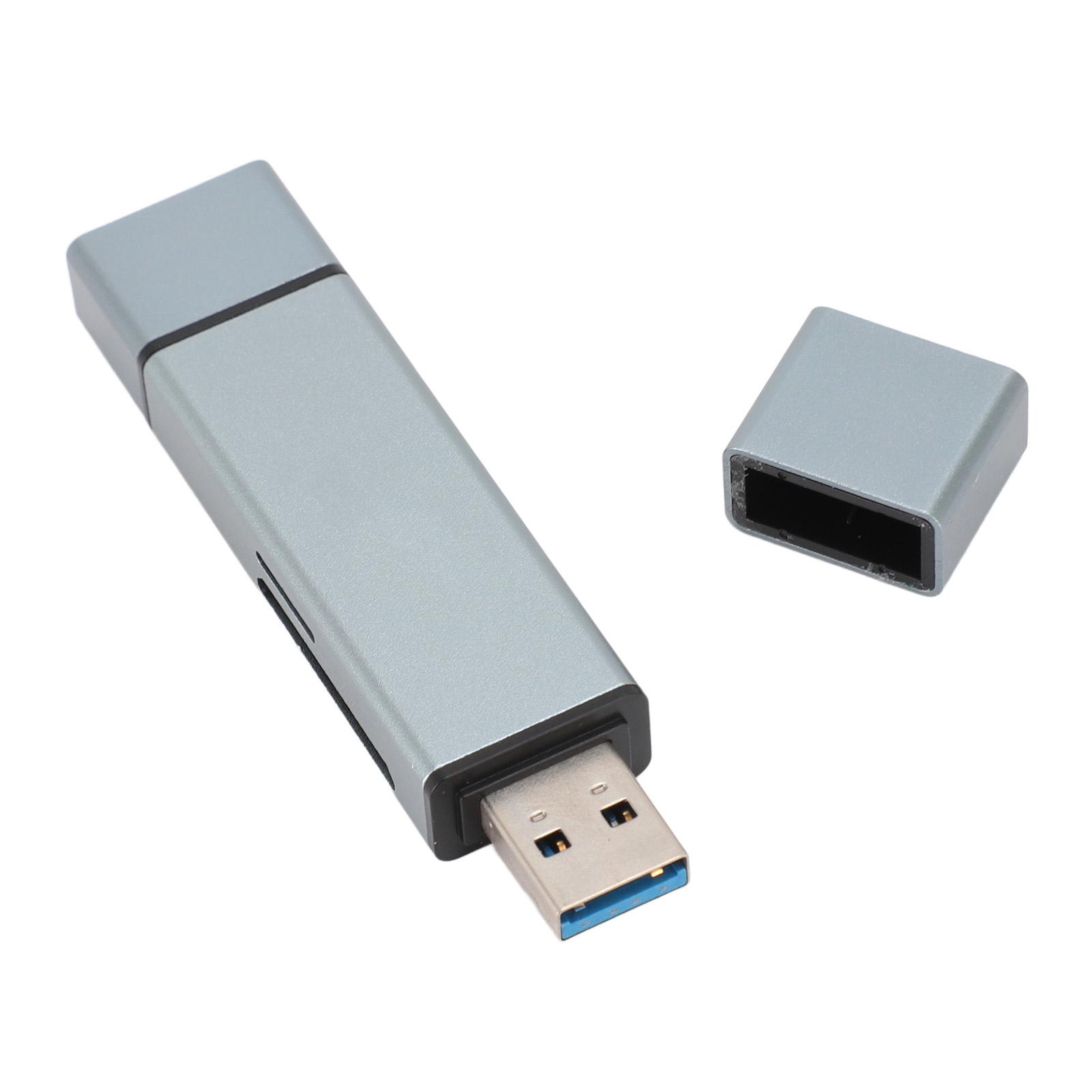 

USB 3.0 Кардридер Plug and Play Двойной разъем Кардридер Памяти OTG Адаптер для Компьютера Мобильного Телефона