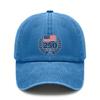 [Patriotic Baseball Cap] 250Th Anniversary USA Flag Print Adjustable Vintage Washed Hat Unisex Commemorative Outdoor Sports Cap For July 4Th Memorial