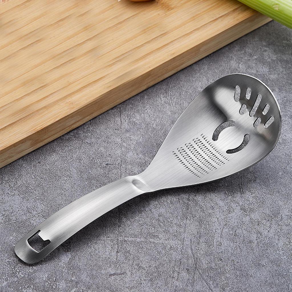 Multi-functional 430 Stainless Steel Serving Spoon for Buffets, Parties And Dinners Functional