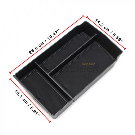 Center Console Organizer Tray for Honda CR-V CRV + Armrest Storage Box Mat