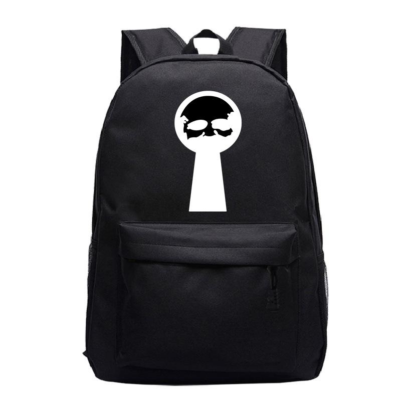 Rhythm Box Fun Printed Backpack Light College Style Fashion Primary And Secondary School School Bag