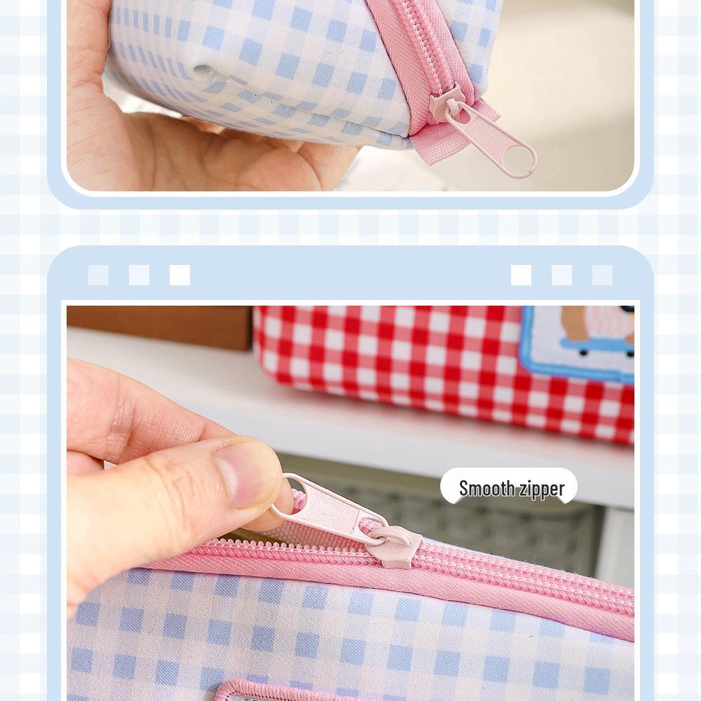 Stylish Large-Capacity Pencil Case for Girls - Cute Design, Perfect for School Supplies