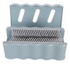 Shower Wall Hair Catcher Silicone Slipless Drain Protection Hair Trap Collector for Bathroom